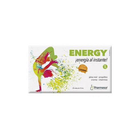 Pharmasor Homeosor Energy 10ml 20vials - Jag Couture Beauty