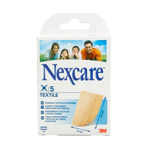 Nexcare Textile Strips 5 Strips 10x6 Cm - Jag Couture Beauty