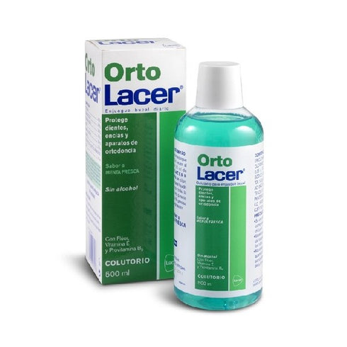 Ortolacer Mouthwash Sabor Menta 500ml - Jag Couture Beauty