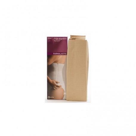 Faja De Algodón y Velcro Talla 1 Color Beige Farmalastic Jag Couture Beauty