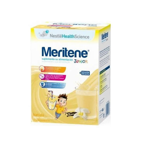 Meritene Junior Batidos Sabor Vainilla 15 Sobres - Jag Couture Beauty
