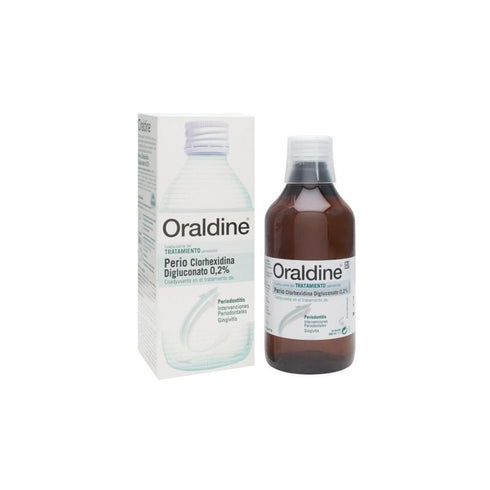 Oraldine Perio Chlorhexidine Mouthwash 0,2 400ml - Jag Couture Beauty