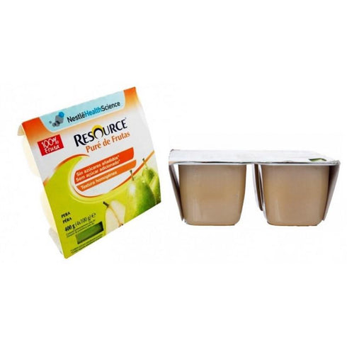 Meritene Fruit Purée 4 Tubs Of 100g - Jag Couture Beauty