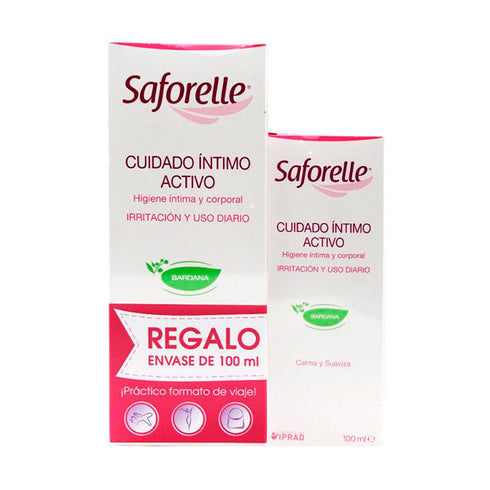 Saforelle Intimate Care 250ml + 100ml Free Jag Couture Beauty