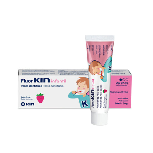 Fluorkin Children's Strawberry Paste 50ml - Jag Couture Beauty