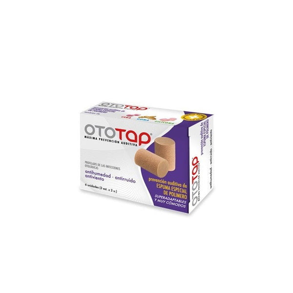 Ico Ototap Ear Plugs Foam Ear Plugs 6 Units Jag Couture Beauty
