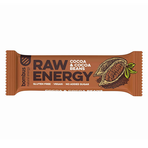 Santiveri Bombus Raw Energy Cocoa 20 Units - Jag Couture Beauty