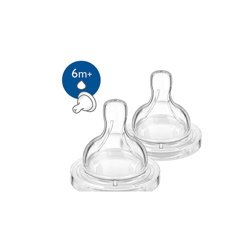 Avent Teat Classic Anti-colic Teat 2 Units - Jag Couture Beauty