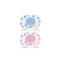 Philips Avent Decorated Soother Checkered 0-6m 2und - Jag Couture Beauty