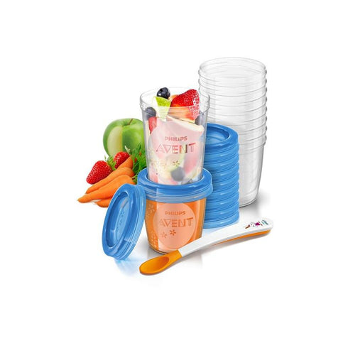 Avent Baby Storage Container Set Jag Couture Beauty