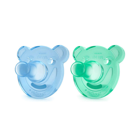Avent Soothies Silicone Soother 0-3 Months 2 Units - Jag Couture Beauty