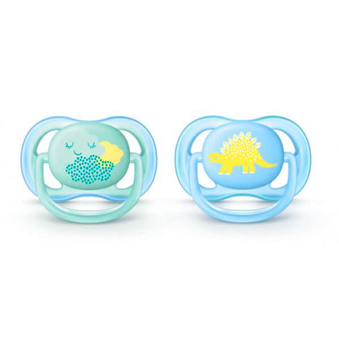 Avent Ultraair Infant Silicone Pacifier 0-6M 2U - Jag Couture Beauty