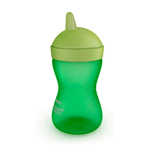 Avent Hard Mouthpiece Tumbler 300ml Green +12 Months - Jag Couture Beauty