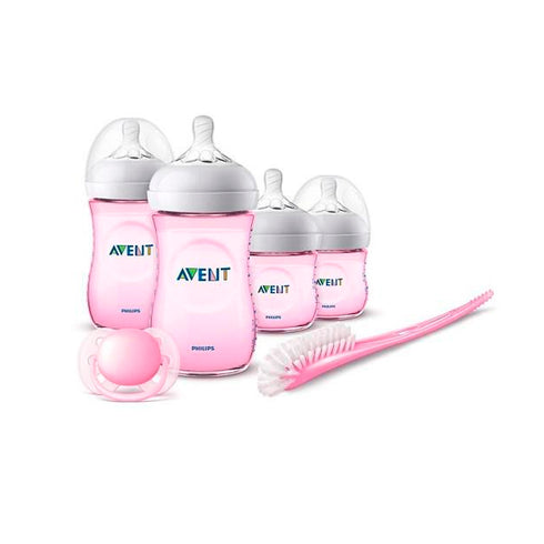 Avent Newborn Gift Set Pink 6 Pieces - Jag Couture Beauty