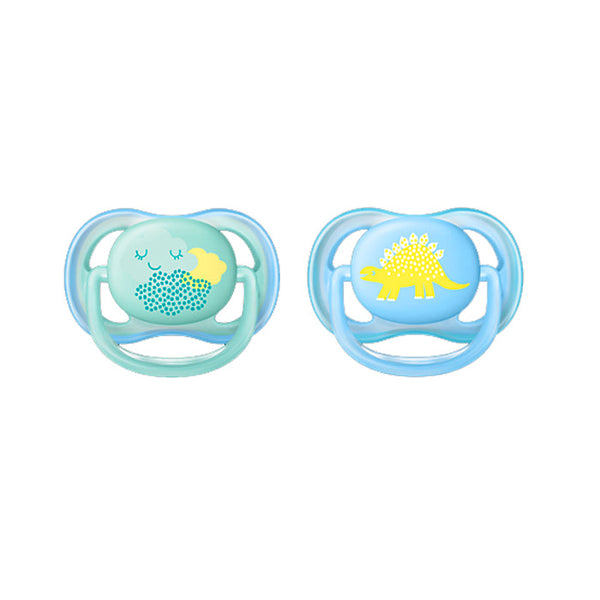 Avent Ultra Air Soother 0-6 Months Baby Boy 2U Jag Couture Beauty
