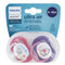 Avent 2 Ultra Air Animals Pacifiers 6+18 Months Baby Girl - Jag Couture Beauty
