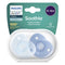 Avent Soothie Pacifier 100% Silicone Blue 2U Jag Couture Beauty