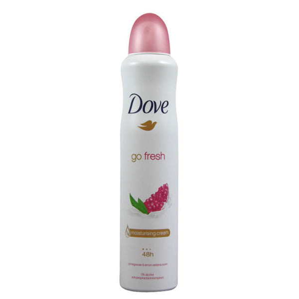 Dove Go Fresh Pomegranate & Lemon Deodorant Spray 250ml Jag Couture Beauty