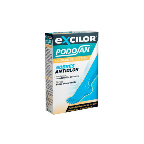 Podosan Excilor Fußdeodorant 6 Umschläge