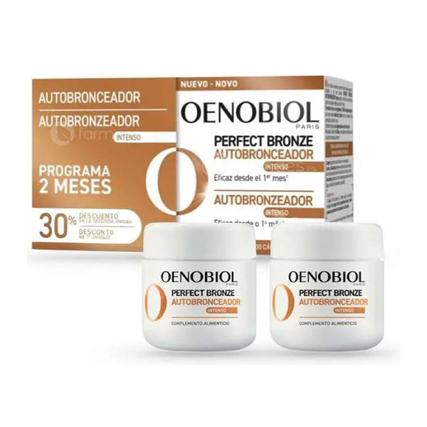 OENOBIOL Selbstbräunungskapseln Duo 2x30
