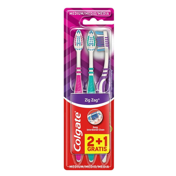 Cepillo Colgate Zig Zag 2 + 1 Jag Couture Beauty