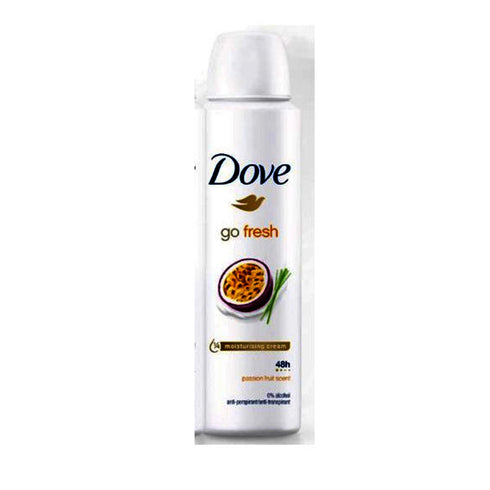 Dove Go Fresh Passion Fruit y Lemon Grass Desodorante Spray 200ml - Jag Couture Beauty