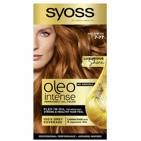 Syoss Oleo Intense Permanent Hair Color 7-77 Dark Blonde Jag Couture Beauty