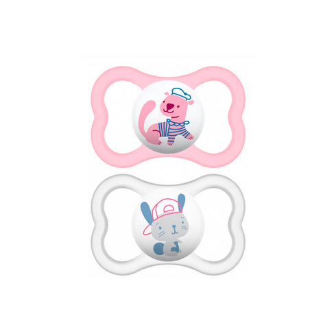 Mam Air Silicone Pacifier Duplo +6M - Jag Couture Beauty