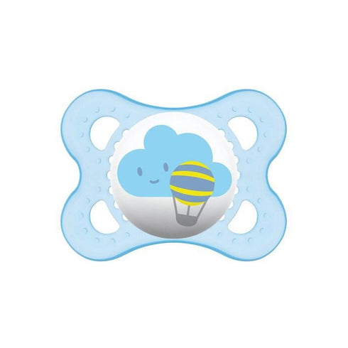 Mam Baby Dummy Original 0+ Silicone Blue - Jag Couture Beauty