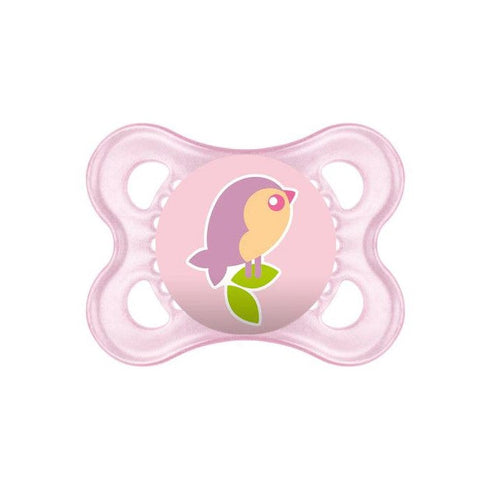 Mam Baby Original Soother 0+ Silicone Pink Jag Couture Beauty