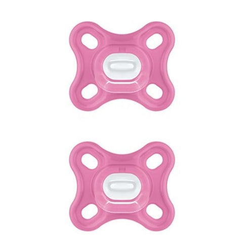 Mam Comfort Pacifier 100% Silicone Pink With Sterilizing Box 2 Units - Jag Couture Beauty