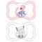 Mam Baby Dummy Air 6+ Silicone Pink 2U Jag Couture Beauty