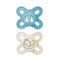 Mam Start Pure Silicone Pacifier 0-2 Months Blue/Beige 2 Units - Jag Couture Beauty