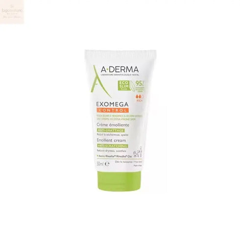 A-Derma Exomega Control Anti-Scratch Emollient Cream 50ml Jag Couture Beauty