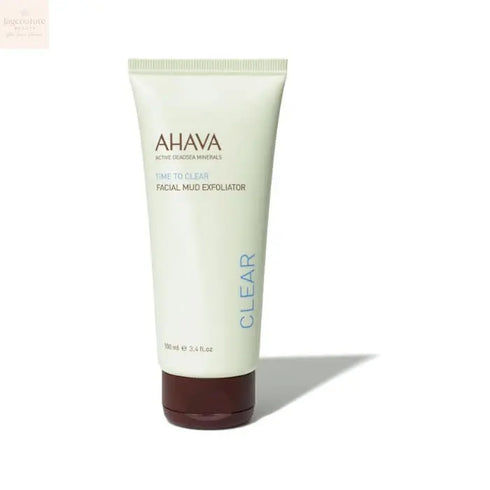Ahava Time To Clear Facial Mud Exfoliator 100ml - Jag Couture Beauty