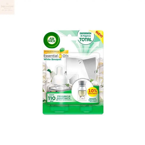Air-Wick Ambientador Electrico Completo White Bouquet 19ml Jag Couture Beauty
