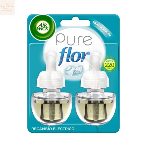 Air-Wick Pure Flor Electric Air Freshener Refill 2 Units Jag Couture Beauty