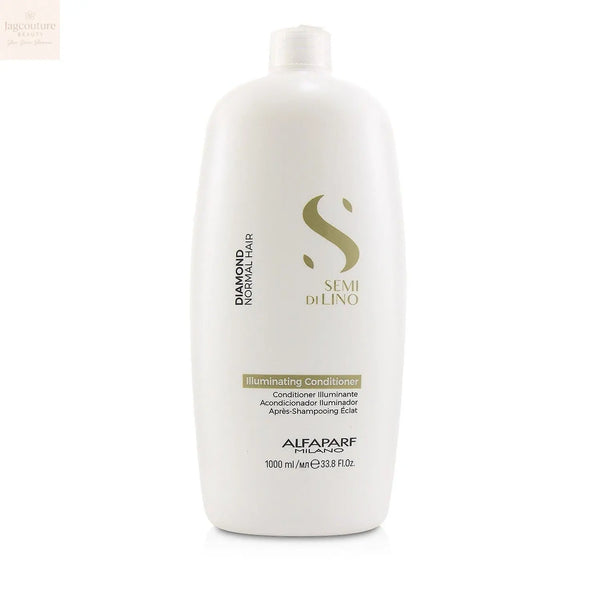 Alfaparf Milano Semi Di Lino Diamond Illuminating Conditioner 1000ml - Jag Couture Beauty