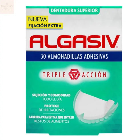 Algasiv Denture Fixative Seals 30 Uppers Jag Couture Beauty