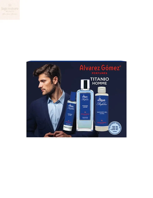 Alvarez Gómez Alv Gomez Agua De Perfume Homme Edp 150ml Titanio Sets Jag Couture Beauty