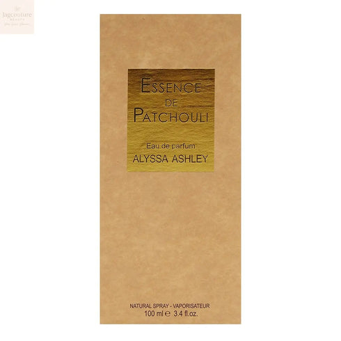 Alyssa Ashley Essence De Patchouli Eau De Perfume Spray 100ml Jag Couture Beauty