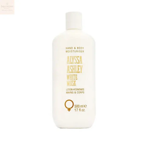 Alyssa Ashley White Musk Hand & Body Moisturiser 500ml - Jag Couture Beauty