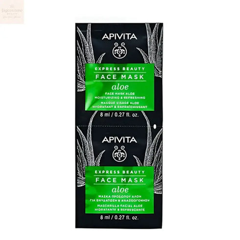 Apivita Refreshing Moisturising Mask 2x8ml Jag Couture Beauty