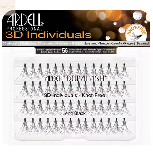 Ardell Individual 3D Single False Eyelashes Long Black Jag Couture Beauty