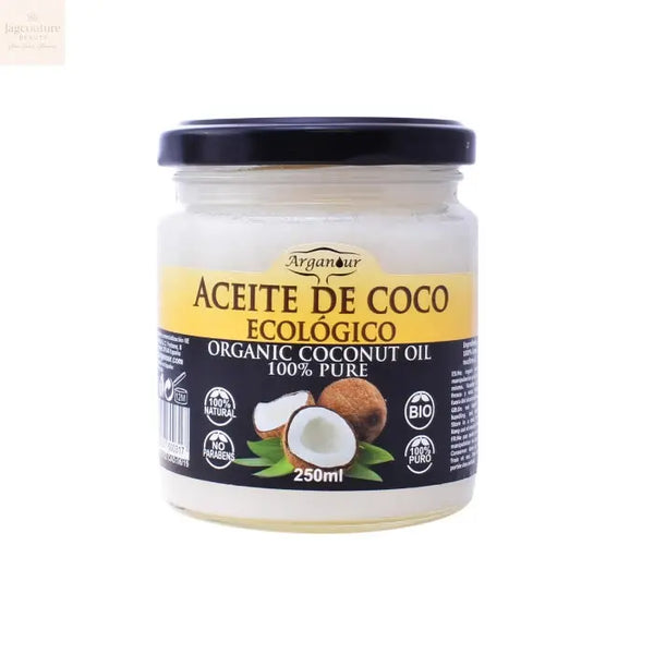 Arganour Organic Coconut Oil 250ml - Jag Couture Beauty