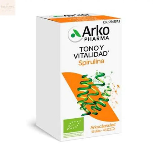 Arkocaps Spirulina Organic 45 Capsules - Jag Couture Beauty