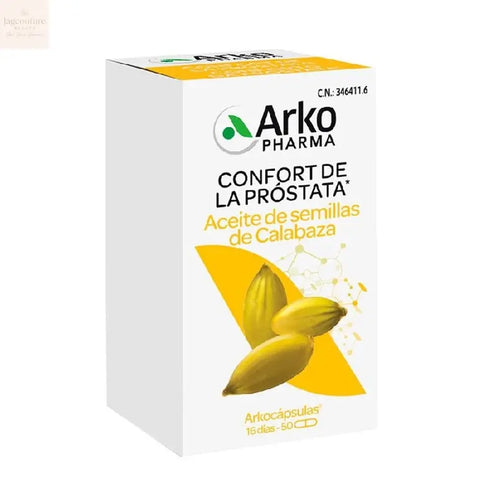 Arkocápsulas Aceite De Semillas De Calabaza 50 Cápsulas - Jag Couture Beauty