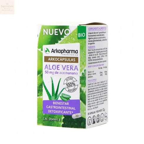 Arkocapsulas Aloe Vera Bio 30 Capsules Jag Couture Beauty