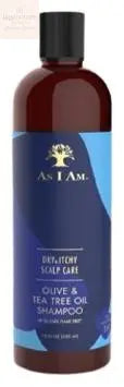 As I Am Dry y Itchy Olive Tea Tree Oil Shampoo 355ml Jag Couture Beauty