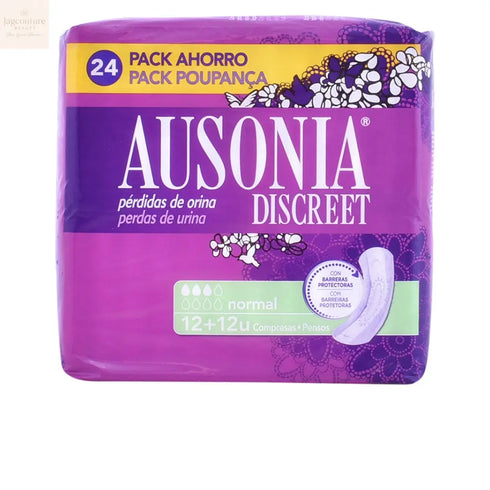 Ausonia Discreet Normal Sanitary Towels 24 Units Jag Couture Beauty